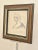 Mid-Century Modern Classical Female Portrait Original Framed Pencil Drawing on Paper For Sale - Image 3 of 10