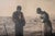 An evocative antique monochrome reproduction of Jean-François Millet’s celebrated The Angelus, presented in an unusually...