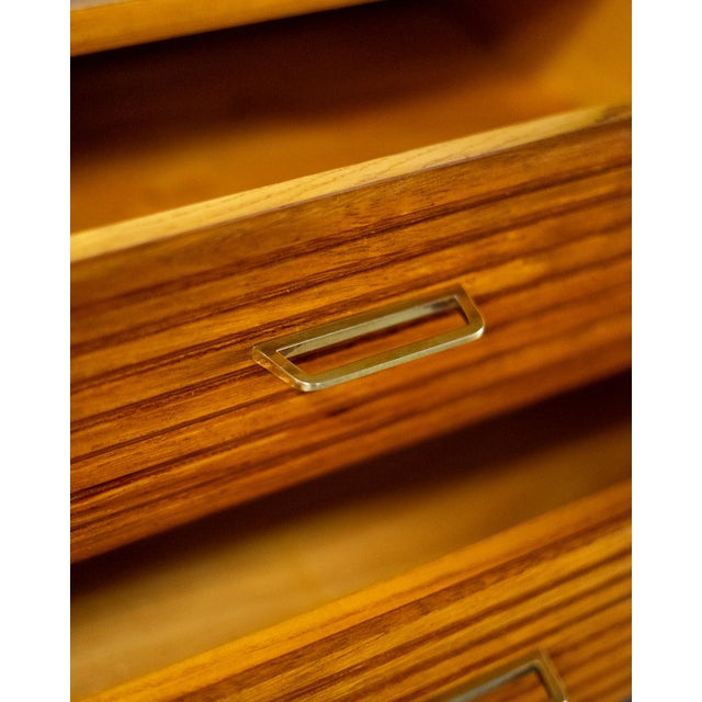 Mid-Century Modern Teak Telephone Bench, Germany, 1960 For Sale - Image 10 of 11