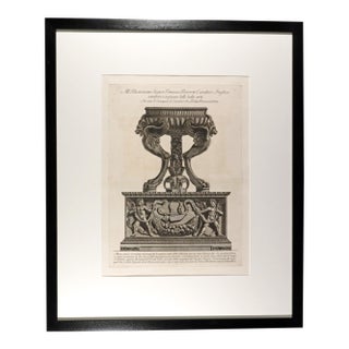 Giovanni Battista Piranesi Engraving of an Ancient Marble Urn For Sale