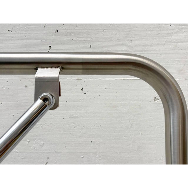 Bauhaus Bed by Bruno Huwyler with Slatted Base by Lattino, 1970s For Sale - Image 11 of 16