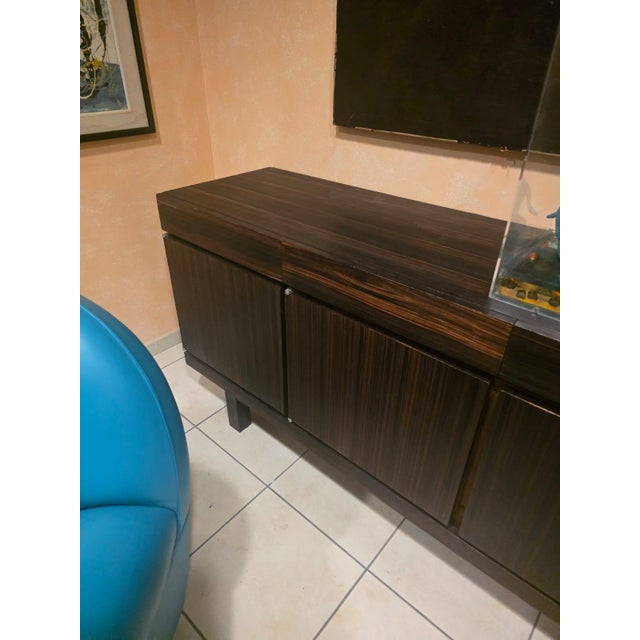 Large Veneered Sideboard, 1980s For Sale - Image 6 of 12