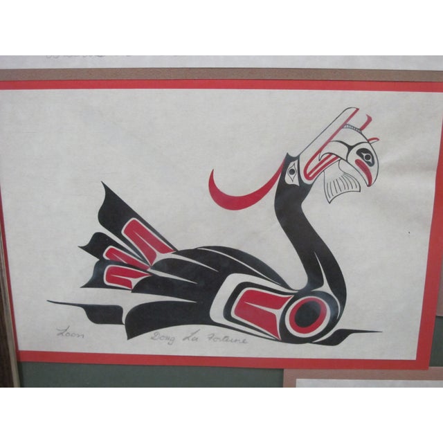 inuit　イヌイット アート　版画　ヴィンテージ　民藝　フォークアート ヴィンテージ/カナダ/エスキモー/イヌイット/ソープストーン