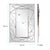 Mirax Rectangular Mirror For Sale In Chicago - Image 6 of 8