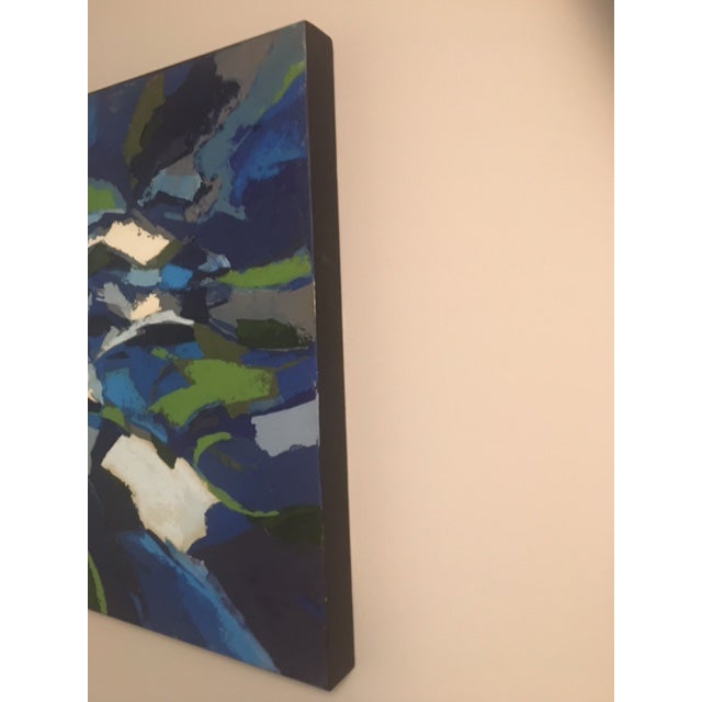Contemporary 2022 Contemporary Abstract Expressionist Oil Painting by Jesus Galvan For Sale - Image 3 of 8