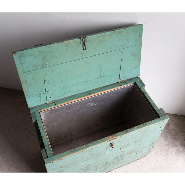 Wood Vintage Cambridge University Rowing Team Ice Box Drinks Cooler Crate, Early 20th Century For Sale - Image 7 of 15