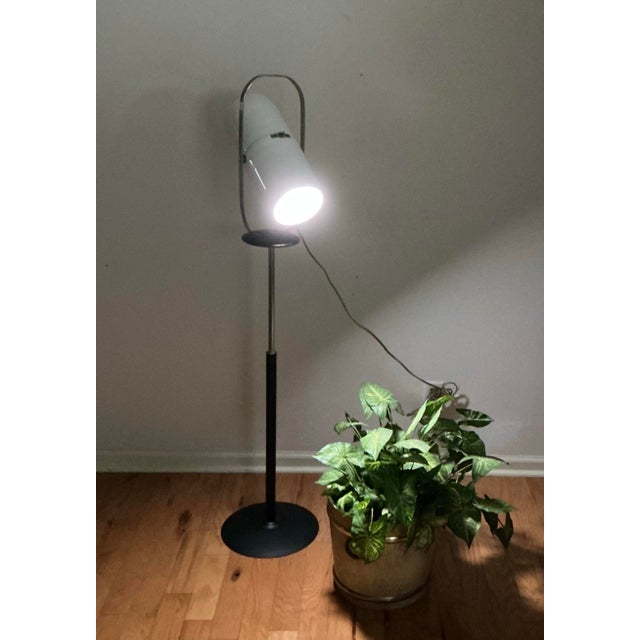 Vintage Westinghouse Industrial Mid-Century Lamp Floor Light Spotlight Chrome Directional, Circa 1950s For Sale - Image 11 of 12