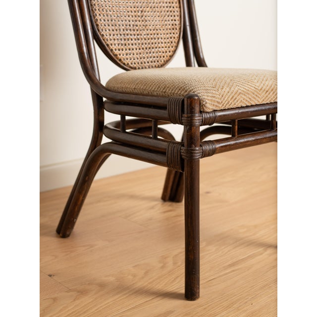 Mid-Century Modern Late 20th Century Vintage Dining Chairs- Set of 5 For Sale - Image 3 of 6