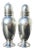 Circa 1940s Sterling Silver Shakers- a Pair For Sale