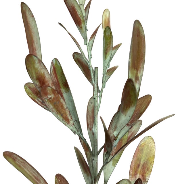 Olive Right Proper Designed Tole Olive Topiary For Sale - Image 8 of 11