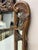 American Gesso and wood mirror with grape leaves and cornucopia For Sale - Image 3 of 8