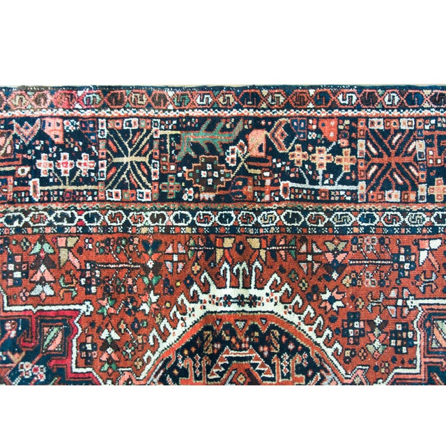 Early 20th Century Early 20th Century Persian Karaja Rug For Sale - Image 5 of 12
