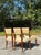 Vintage French Deco Dining Chairs - Set of 4 For Sale In West Palm - Image 6 of 8