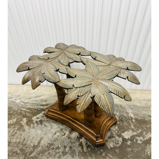 Vintage Palm Tree Dining Table Base For Sale In Miami - Image 6 of 9