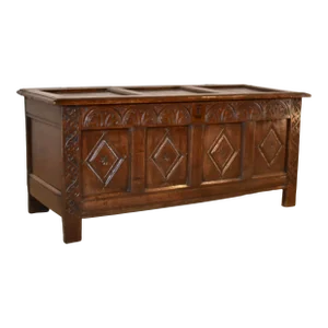 18th Century English Oak Blanket Chest