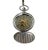 Round Shape Lady & Baby Hugging Painting Chain Pocket Watch For Sale - Image 4 of 7