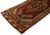 51513 Vintage Turkish Yastik Rug, 01'06 x 03'03. This hand-knotted wool vintage Turkish Yastik rug is a stunning example...