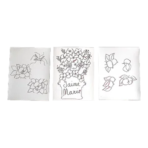 Vintage Henri Matisse Abstract Modernist Botanical & Still Life Lithographs - Set of 3