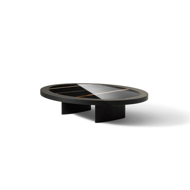 Black Stained Ash Coffee Table by Charlotte Perriand for Cassina For Sale - Image 3 of 13
