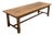 Antique French Farmhouse Table in Red Pine, 1870 For Sale