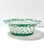 Chinoiserie Vintage Green Chinoiserie Reticulated Porcelain Centerpiece Bowl / Pierced Decorative Bowl For Sale - Image 3 of 9