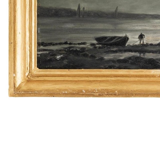 Eurico Oliveira, Seascape, 1910, Oil Painting For Sale - Image 3 of 6