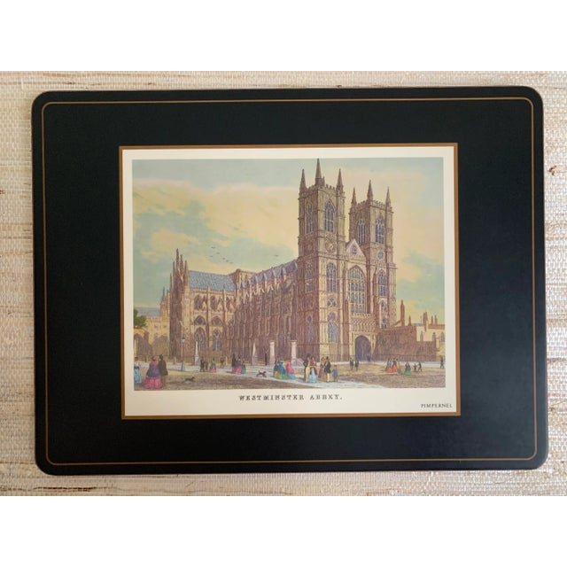 1970s English Acrylic & Cork Placemats - Set of 6 For Sale In New York - Image 6 of 11