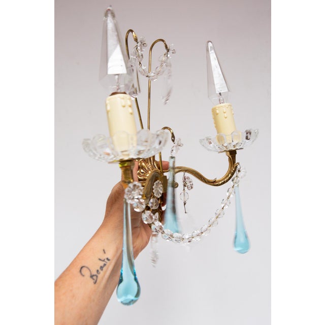 They operate with two E14 type bulbs. Up to 250V (Europe/UK Standard).The wiring of this item may be original and might...