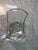 Glass Contemporary Sculptural Biomorphic Clear Glass Centerpiece Bowl by Raquel Guerreiro For Sale - Image 7 of 9