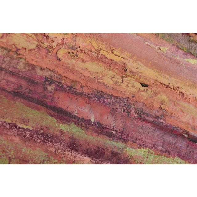 Ola Gerhardt, Abstract Landscape, 1960s-1970s, Oil on Panel For Sale - Image 7 of 10