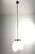 Metal Bauhaus Opal Glass Ball Light, 1930s For Sale - Image 7 of 11