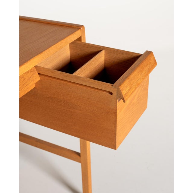 Vintage Oak Dressing Table, 1960s For Sale - Image 9 of 11