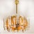 Crystal Glass Chandelier & Wall Lights by J.T. Kalmar, Set of 3 For Sale - Image 10 of 14