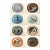 1950 Set of 8 Vintage Prints of Picasso's Ceramic Platters From Switzerland For Sale