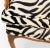 Mid 20th Century French Country Style Zebra Upholstered Chairs, 2 For Sale - Image 5 of 7