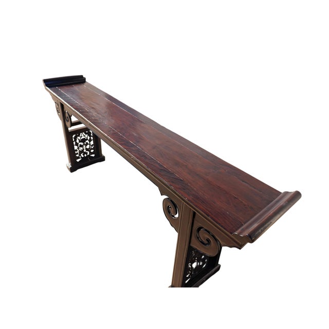 Early 20th Century 99" Long Altar Table For Sale - Image 4 of 7