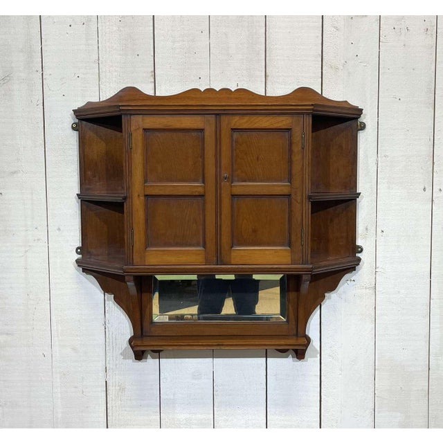 Early 20th Century English Wall Shelf in Walnut For Sale - Image 3 of 14