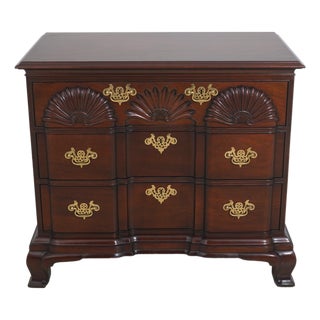 Kindel Mahogany Newport Blockfront Chest For Sale