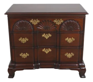 Kindel Mahogany Newport Blockfront Chest