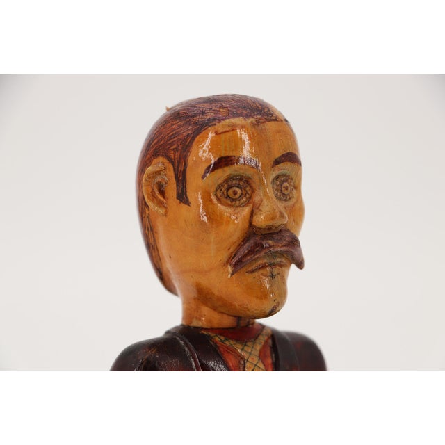 1920s American Folk Art Figure of a Man For Sale - Image 11 of 12
