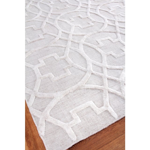 Textile Exquisite Rugs Wellington Hand Loom Wool Beige - 12'x15' For Sale - Image 7 of 9
