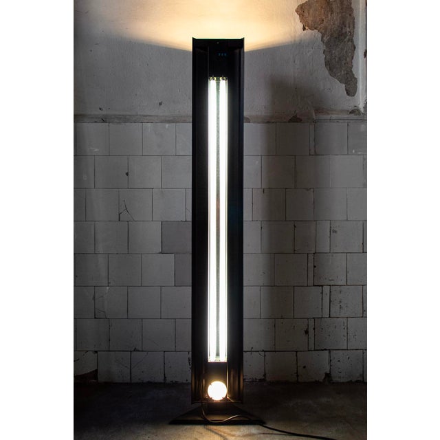 Three-Light Metal Floor Lamp for Status Italia, 1990s For Sale - Image 4 of 9