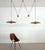 Onos 55 Double Pull Brass Pendant with Counter Weights by Florian Schulz, 1970s For Sale - Image 4 of 15
