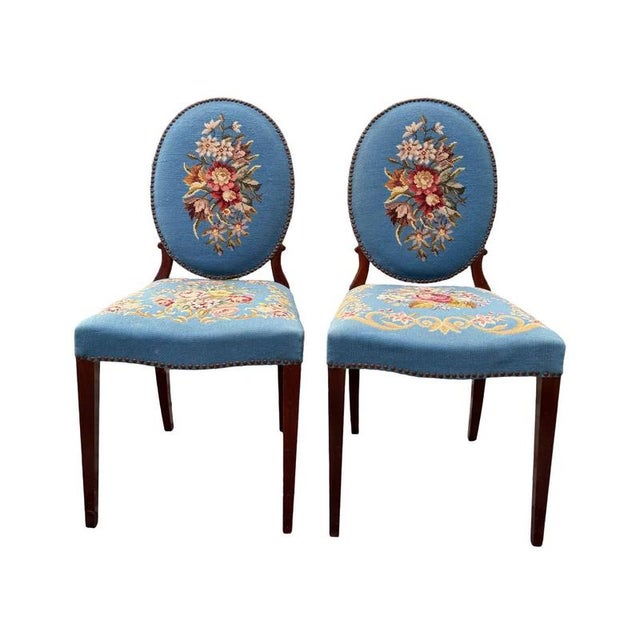 Wood Art Deco Dining Chairs and Armchairs, Set of 8 For Sale - Image 7 of 14