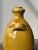 Antique French Conscience Yellow Glazed Pottery Vessel, Circa Mid 19th Century For Sale - Image 9 of 12