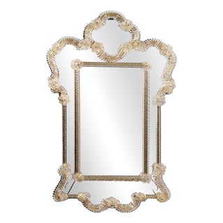 Eolo Venetian Mirror in Murano Glass from Fratelli Tosi For Sale
