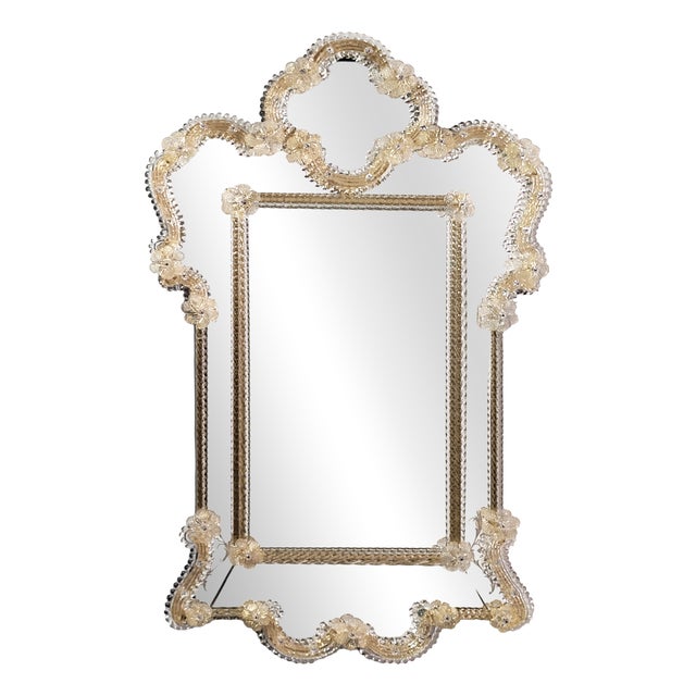 Eolo Venetian Mirror in Murano Glass from Fratelli Tosi For Sale
