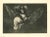 Disparate volante - from Los Proverbios is an original black and white etching realized by Francisco Goya (1746-1828). The...