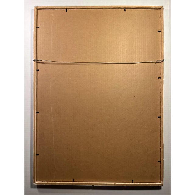 1969 Elena Castellanos (1929-2000) Oil on Board Clown Painting 28"x20" For Sale In Los Angeles - Image 6 of 6
