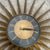 Up for consideration is a beautiful vintage Elgin starburst/sunburst brass wall clock. This would look lovely in your...